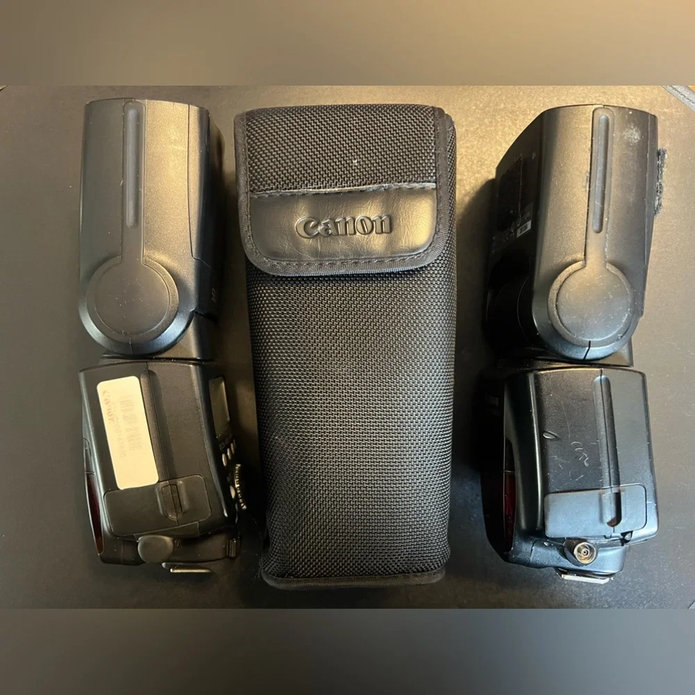 One Canon Speedlite Flash - 580 EXii